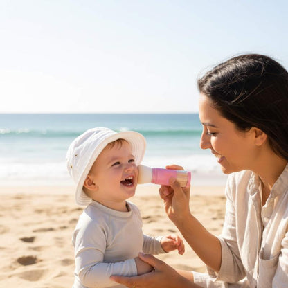 Golden Days SPF 50+ Mineral Powder Sunscreen Brush