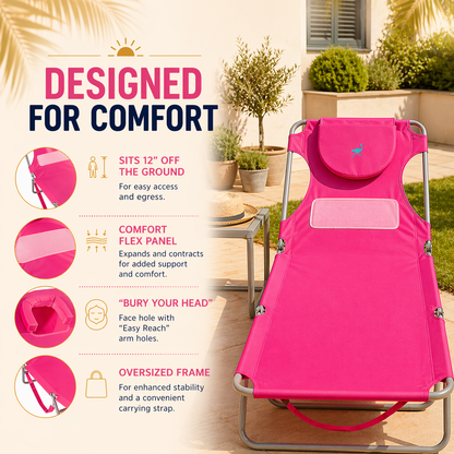 Golden Days Co. Portable Sunbathing Chair